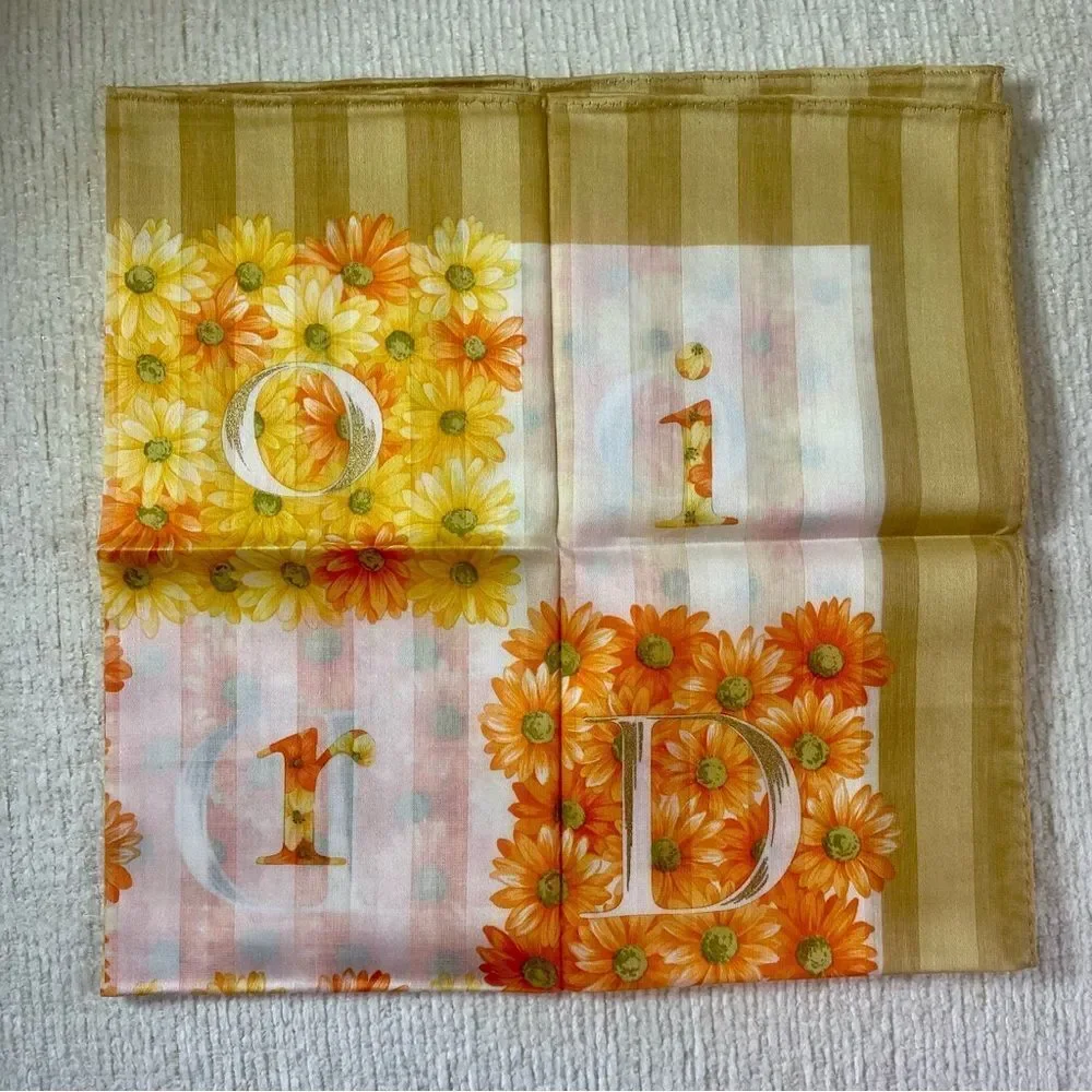 Dior NWT Silk Scarf